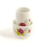 Gongfu set pink peony