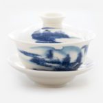 Gaiwan Blaue Landschaft