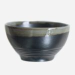 Chawan Schwarz und Weiss