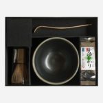Matcha Set Schwarz und Weiss