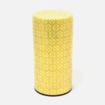 Teedose Chiyogami Weiss und Gold