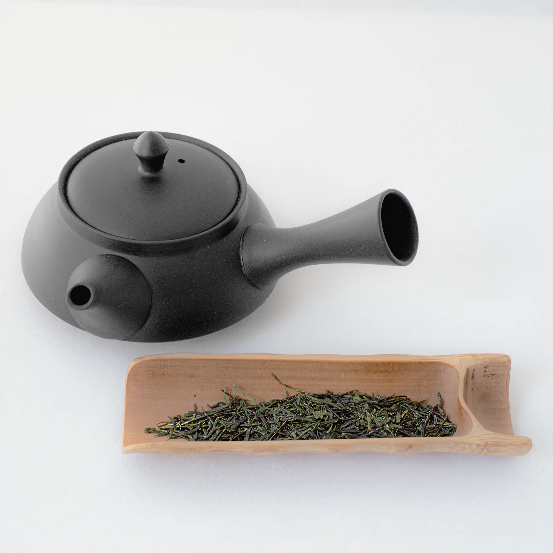 Tokoname Kyusu Teekanne Kuro – Bild 3